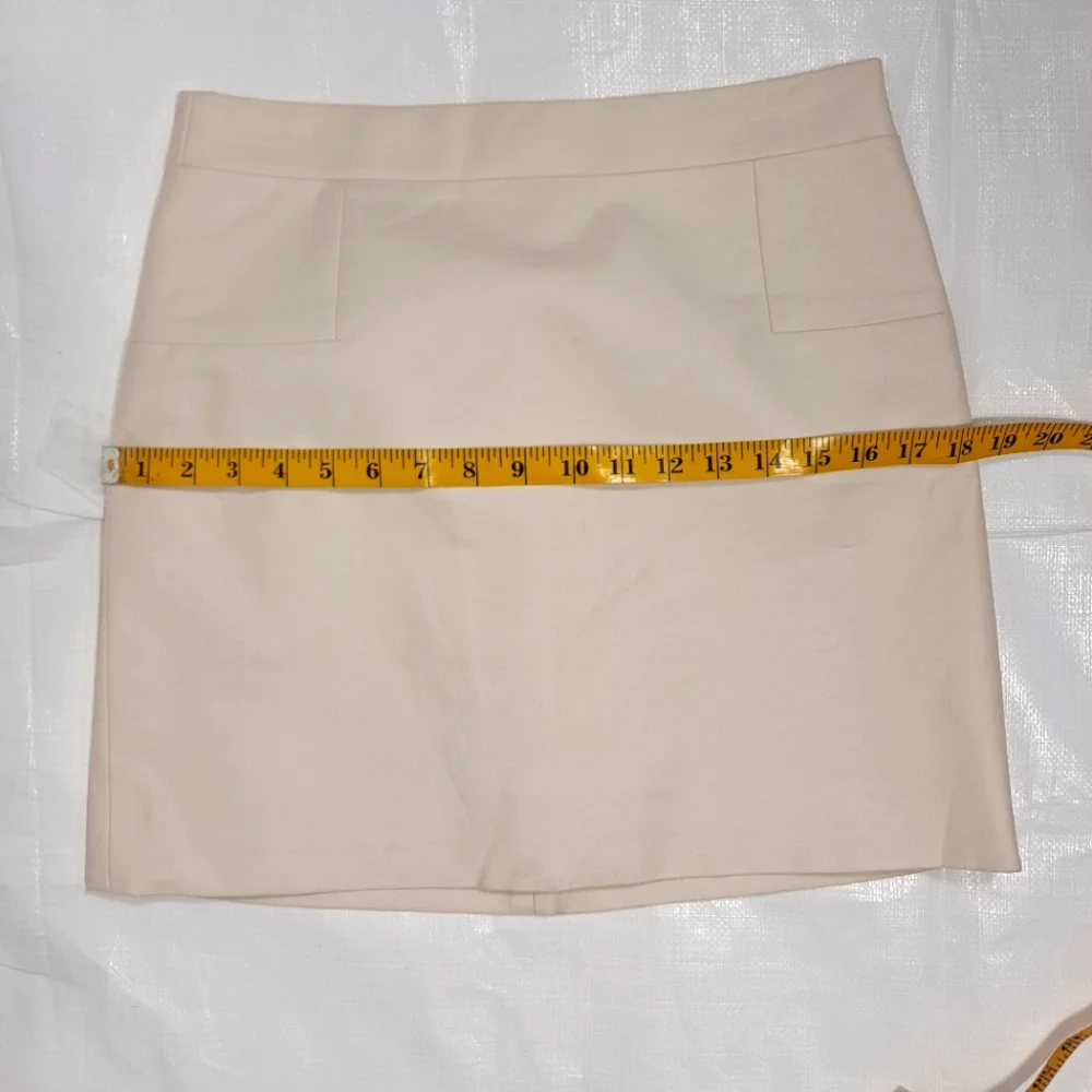 J. Crew Taupe Classic Mini Skirt